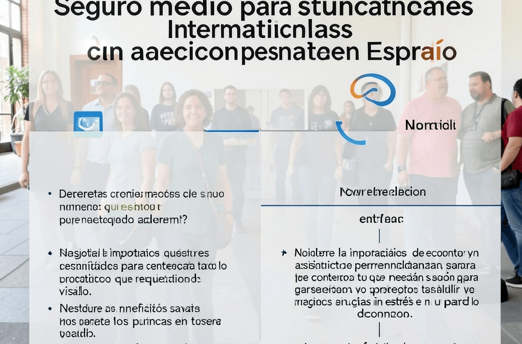 Guía completa: Seguro médico para estudiantes internacionales con asistencia personalizada en España