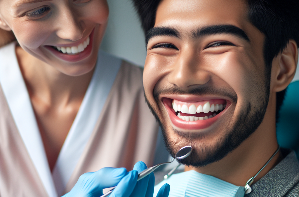 Seguro médico para argentinos con cobertura dental revisando salud bucal