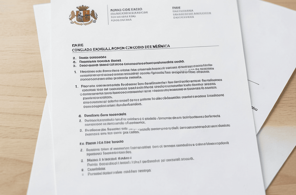 Documentos que pide el consulado español en Ciudad de México