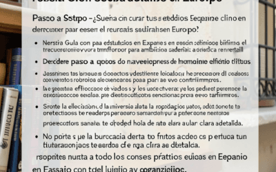Guía para estudiar en España siendo chileno: Paso a Paso